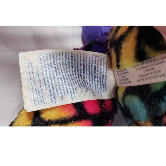 Built A Bear Workshop Rainbow Stuffed Animal Giraffe Plush - Picture 9 of 9